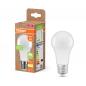 Preview: Osram E27 LED Lampe Star Classic A 75 Recycled Plastic 10W wie 75W warmweißes Licht - weiß mattierte Glühbirne